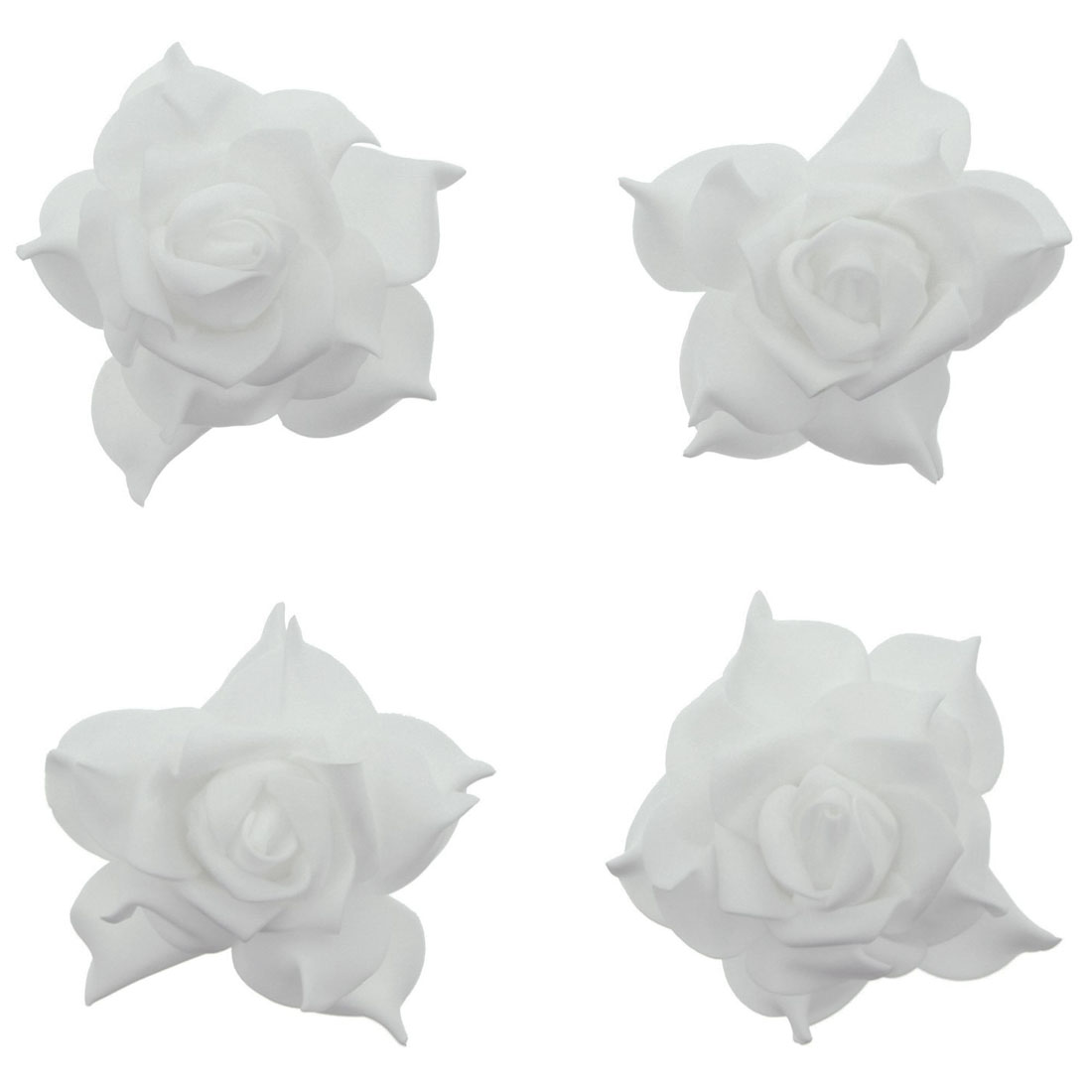 Декоративные фигуры "Розы", с подсветкой, 4 штуки [06645], 