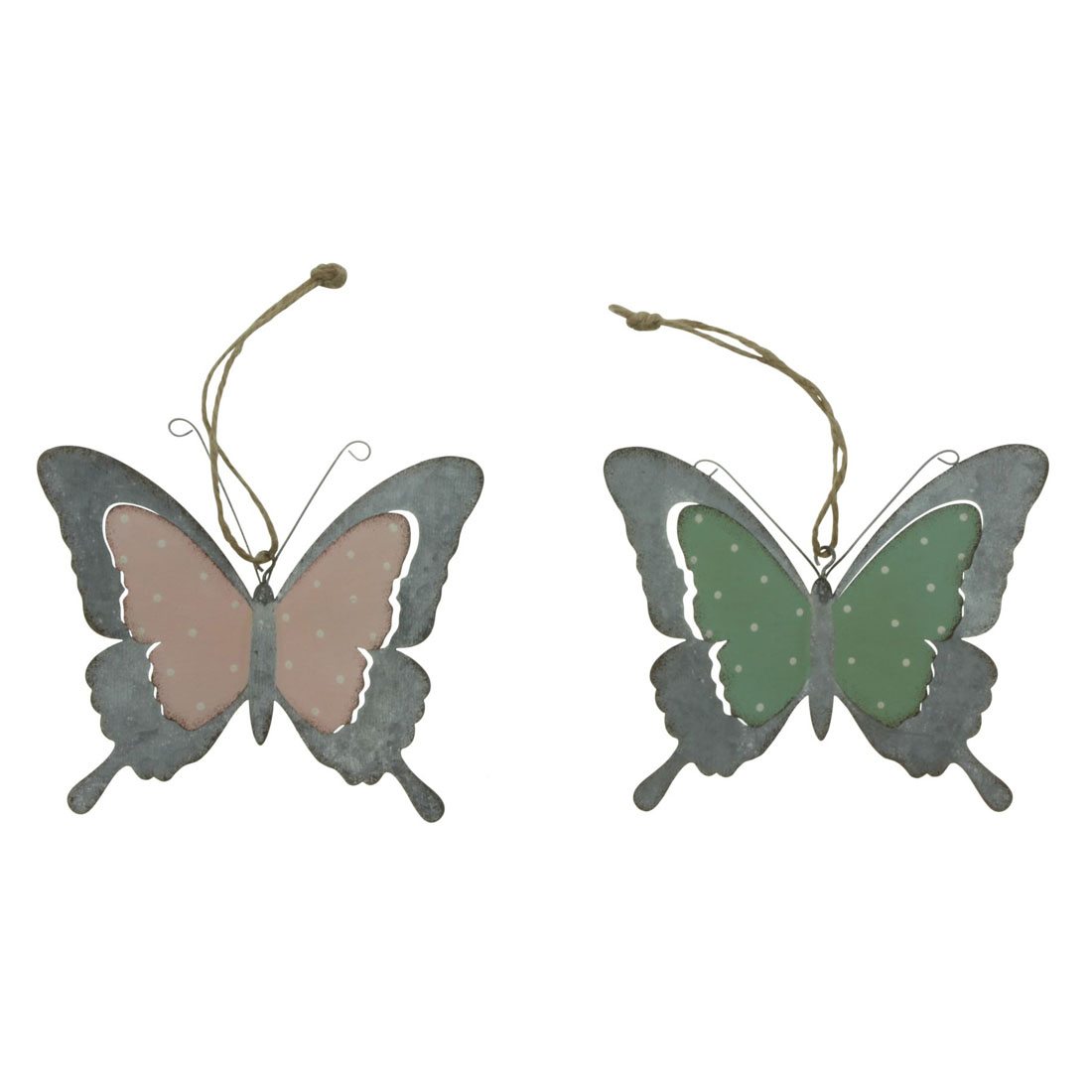 Подвесные украшения "Бабочки - романтичное настроение", 2 штуки [07208], 