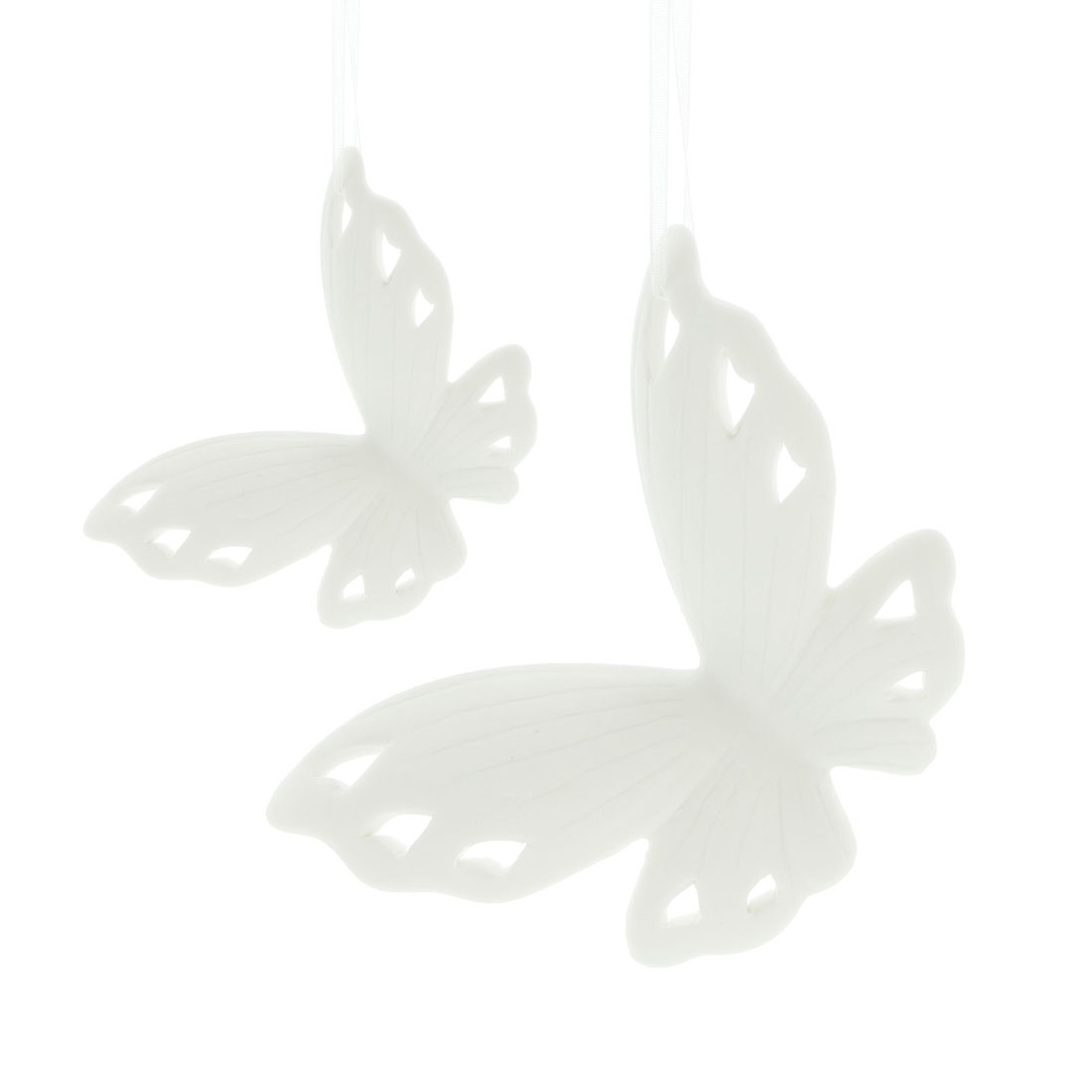 Подвесные украшения "Белые бабочки", 5 штук [07229], 