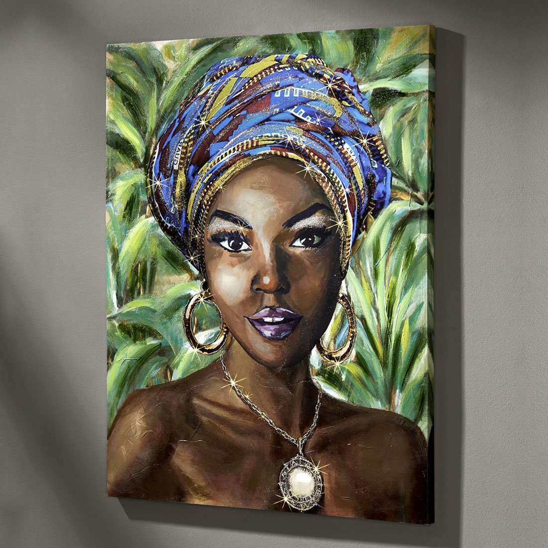 Картина "Африканская женщина" [07374], 