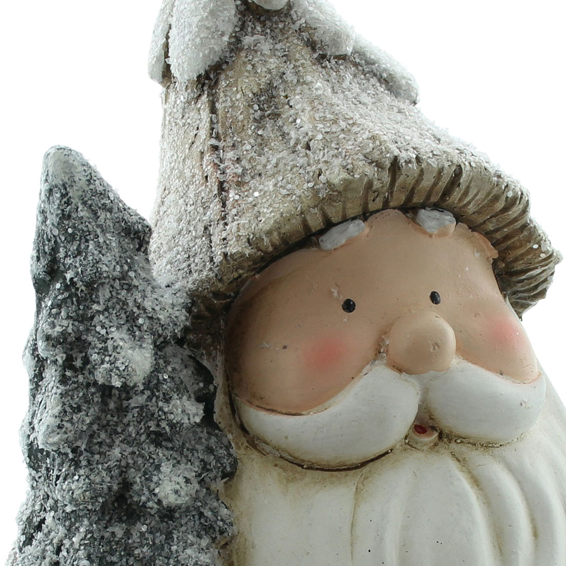 Декоративная фигура со светодиодной подсветкой "Санта в снегу" [07949], 