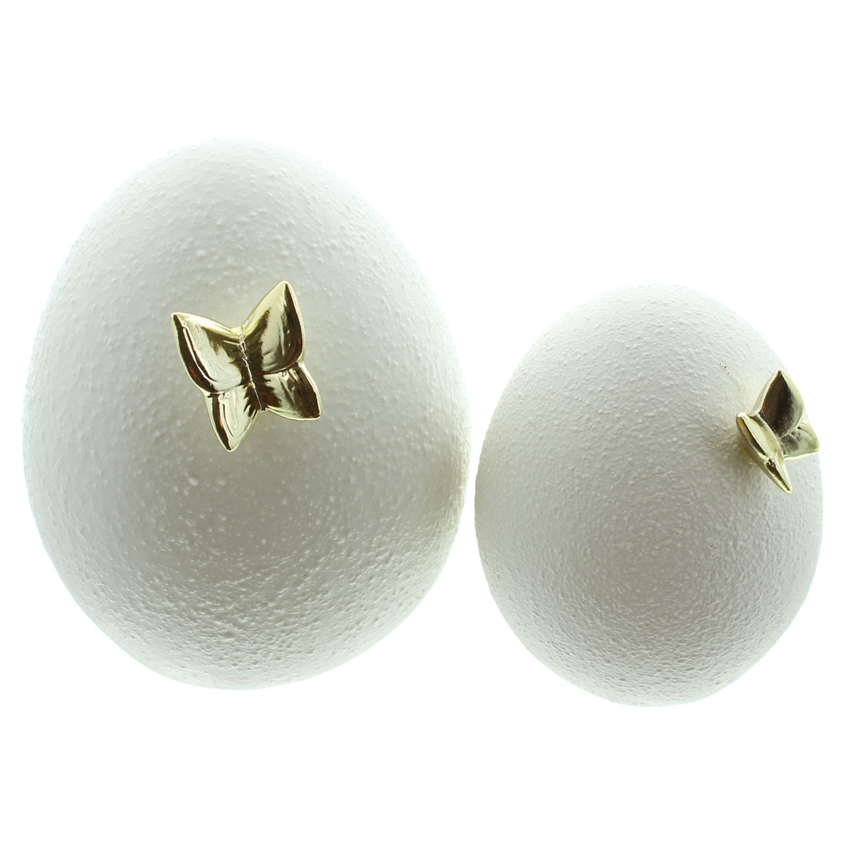 Декоративные фигуры "Пасхальные яйца с бабочками", 2 штуки [08041], 