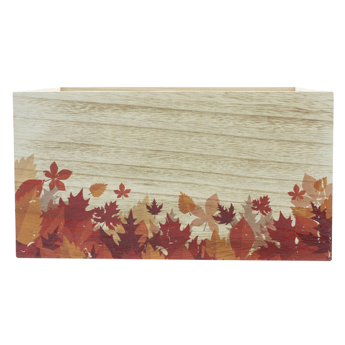 Ящик деревянный "Осенние листья" [08530], 