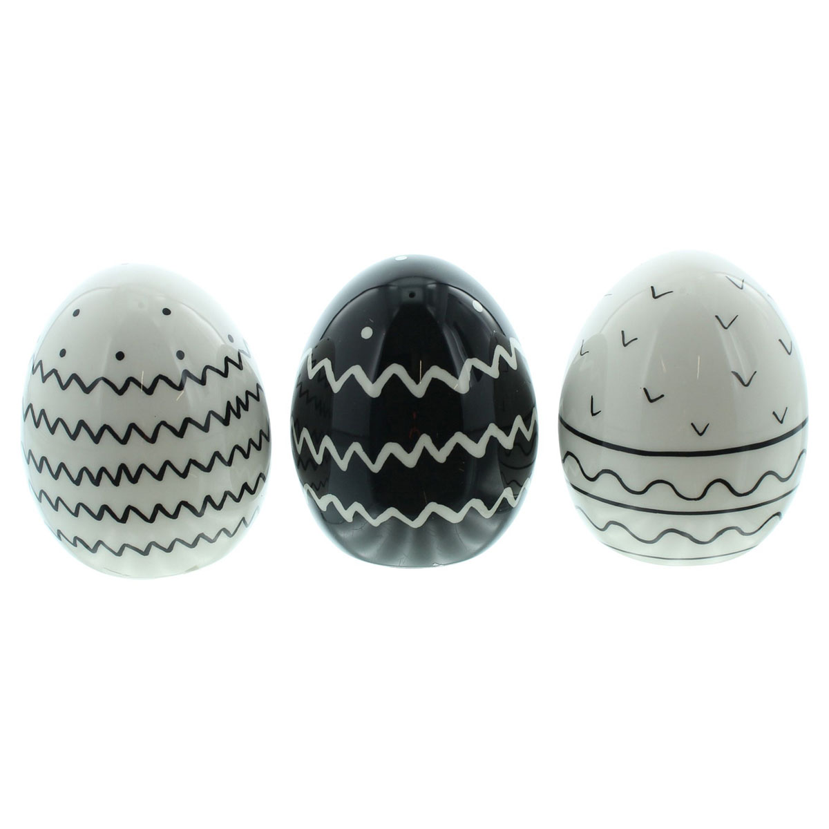Декоративные  фигуры "Яйца - пасхальное настроение", 3 штуки [08765], 