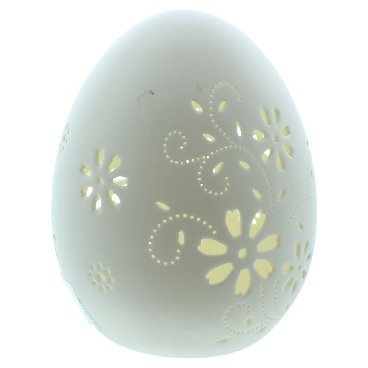 Декоративная фигура со светодиодной подсветкой "Яйцо - цветы" [08768], 