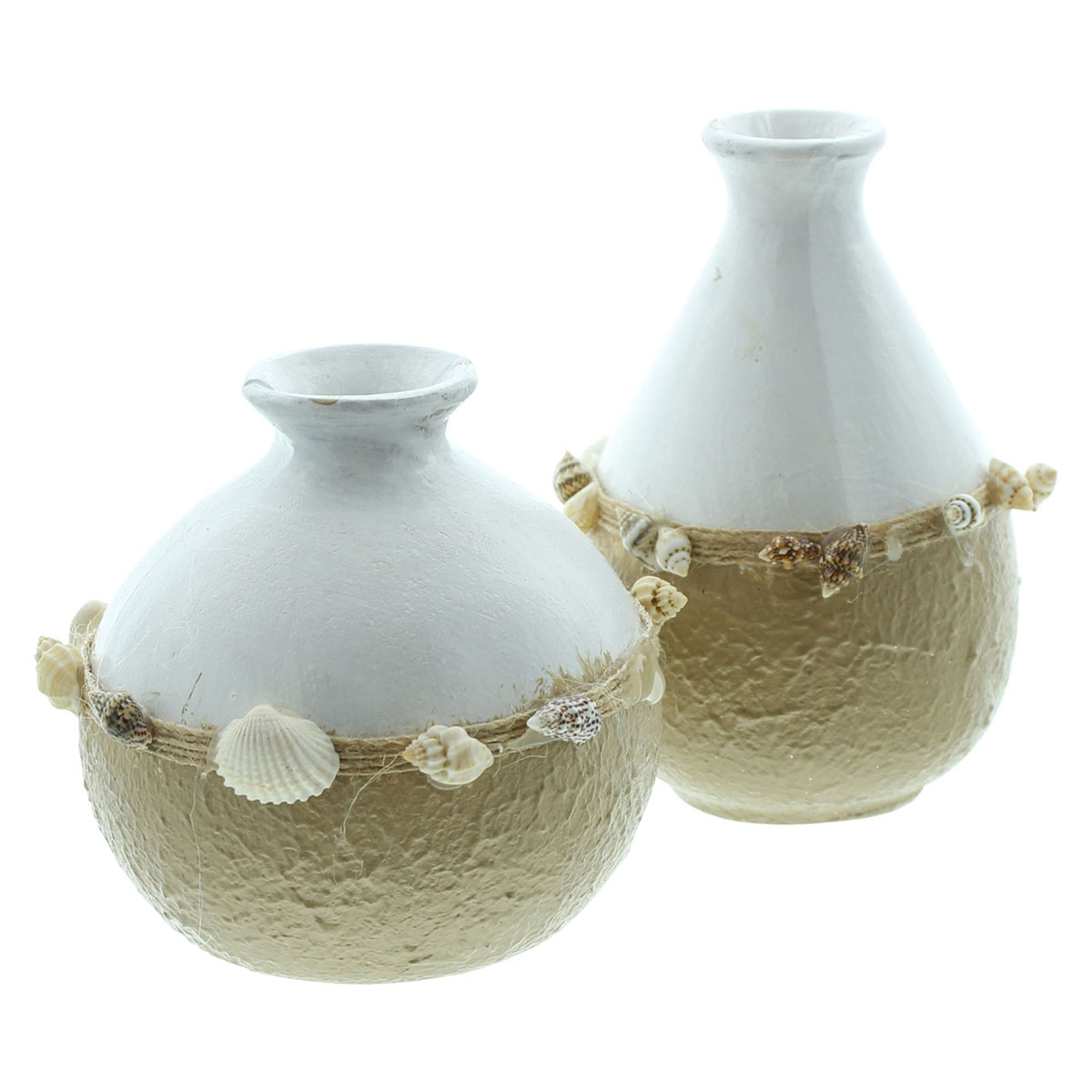 Декоративные вазы "Ракушки", 2 штуки [08796], 