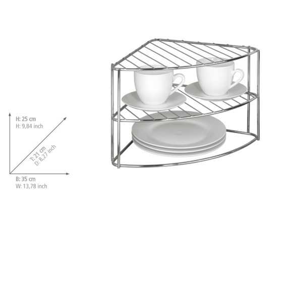 Подставка для посуды угловая "BASIC" [00470], 