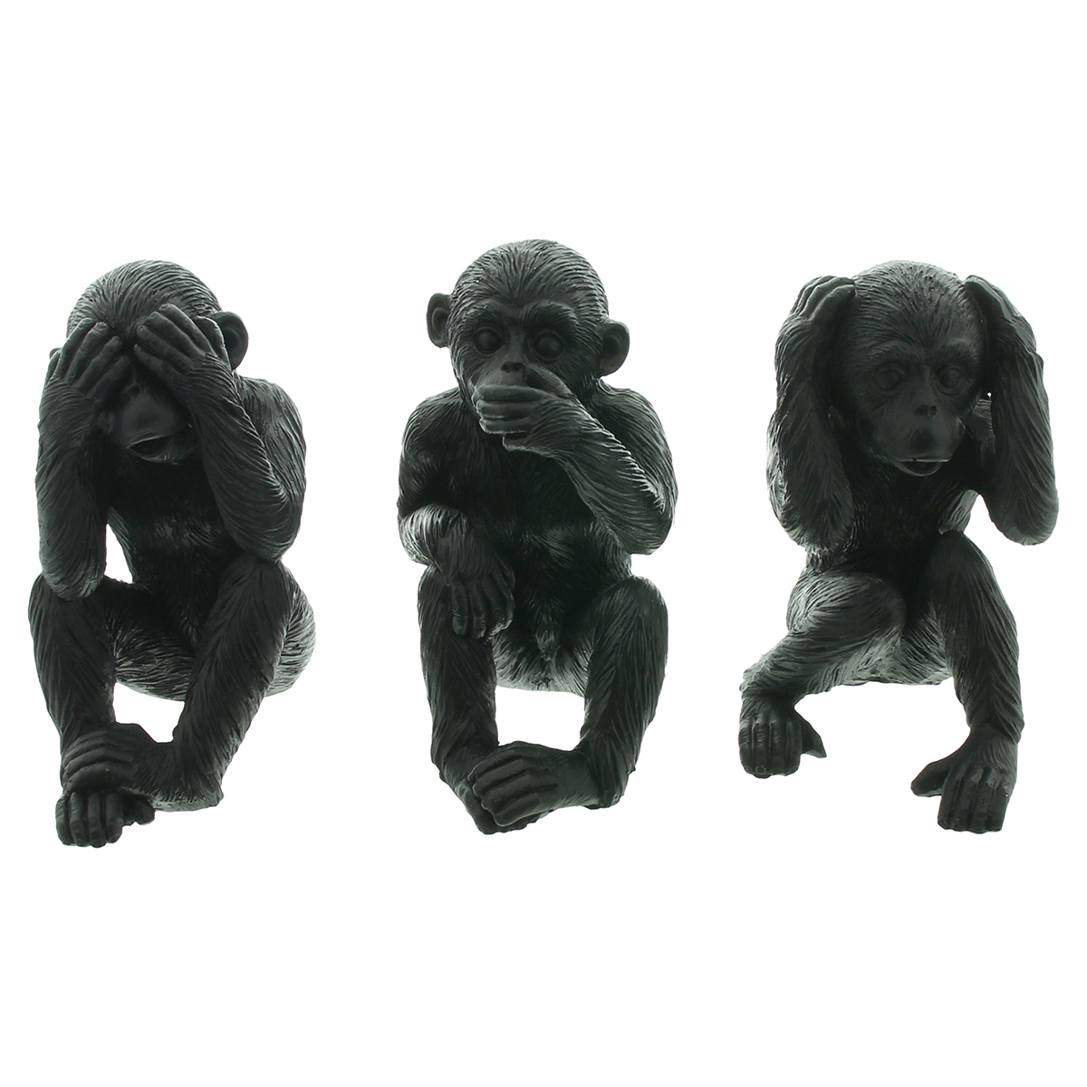 Декоративные фигуры "Трио обезьян", 3 штуки [09076], 