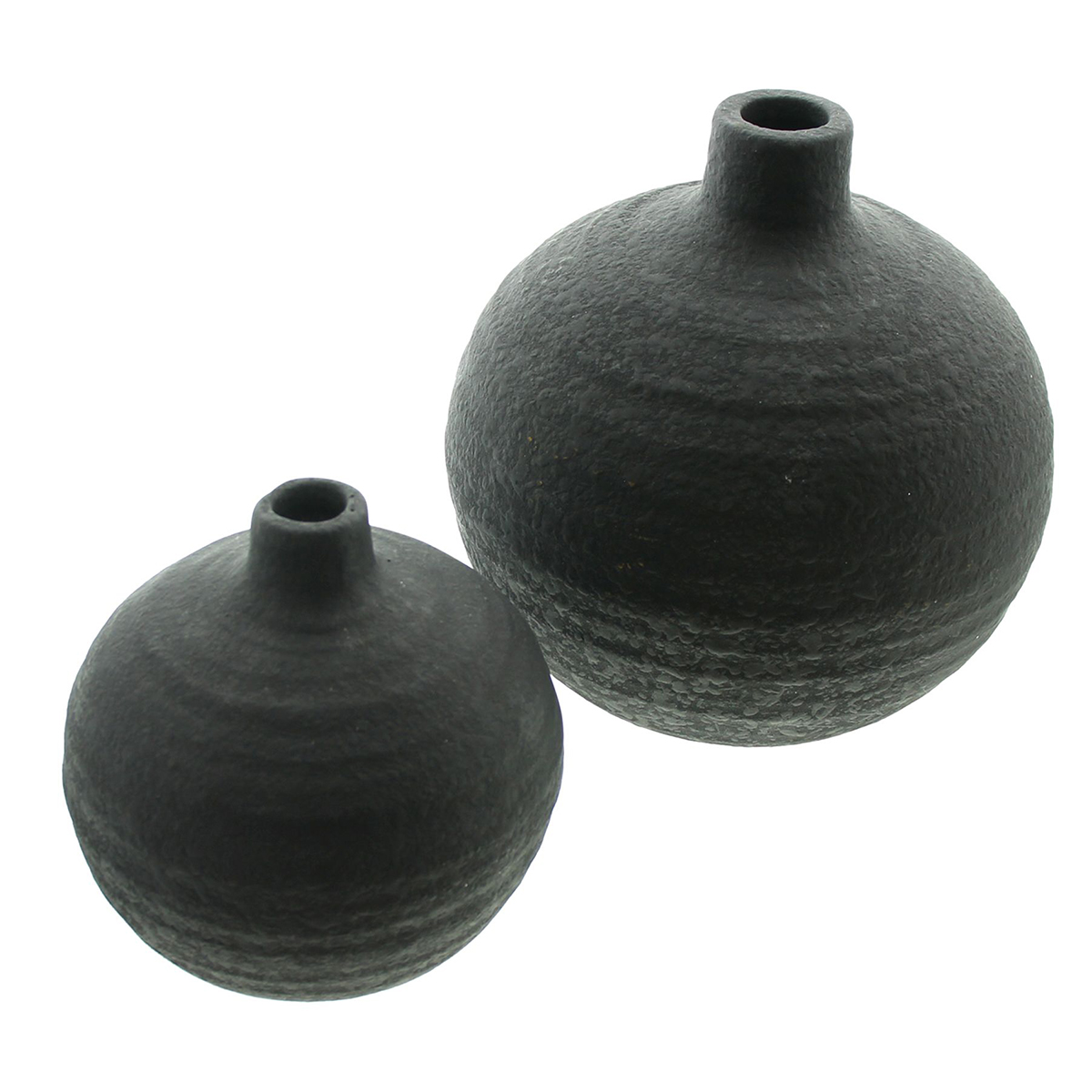 Декоративные вазы "NOIR", 2 штуки [09142], 