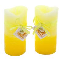 Свечи ароматические "Лимон", 2 штуки [06852], 