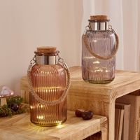 Декоративные вазочки со светодиодной подсветкой "Деко", 2 штуки [06995], 