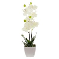 Декоративная искусственная орхидея в горшке [05406], 
