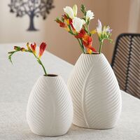 Декоративные вазы "Листья", 2 штуки [09378], 
