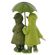 Декоративные фигуры уточек "Прогулка под дождем"