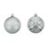 Декоративные украшения "Елочные шары серебряные", 70 штук [06596], 