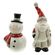 Декоративные фигуры "Санта и снеговик", 2 штуки [07039], 