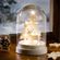 Декоративное украшение со светодиодной подсветкой "Стеклянный купол - зимний лес" [07062], 