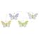Подвесные украшения "Бабочки", 8 штук [09006], 