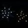 Подвесные украшения со светодиодной подсветкой "Звезды", 2 штуки [09168], 