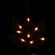 Декоративные подвесные украшения со светодиодной подсветкой "Листья клена", 3 штуки [09210], 