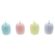 Свечи светодиодные "Пасхальные яйца", 4 штуки [09361], 
